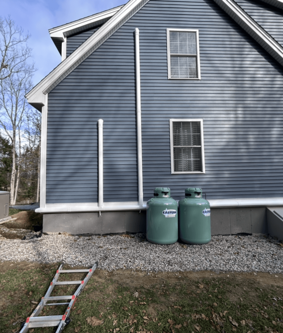 Mini split heat pump installation